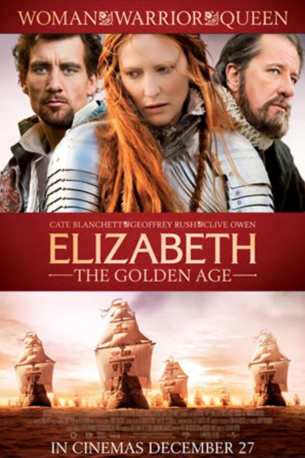 Elisabetta I e lo splendore del suo tempo Elizabeth film locandina