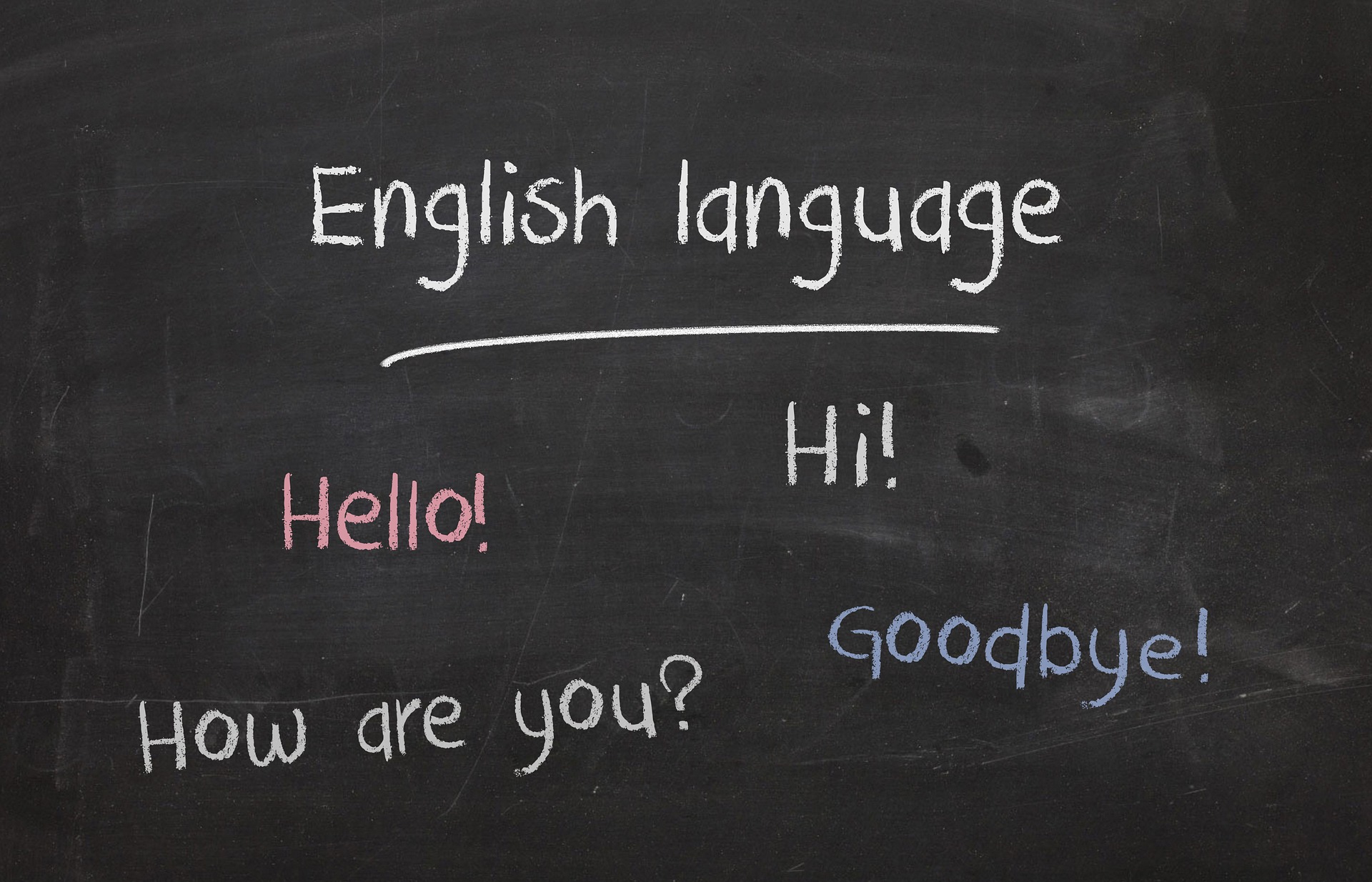 Learning skills outside of class lavagna con parole in inglese