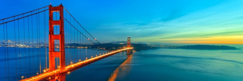 10 Luoghi imperdibili negli USA golden gate USA