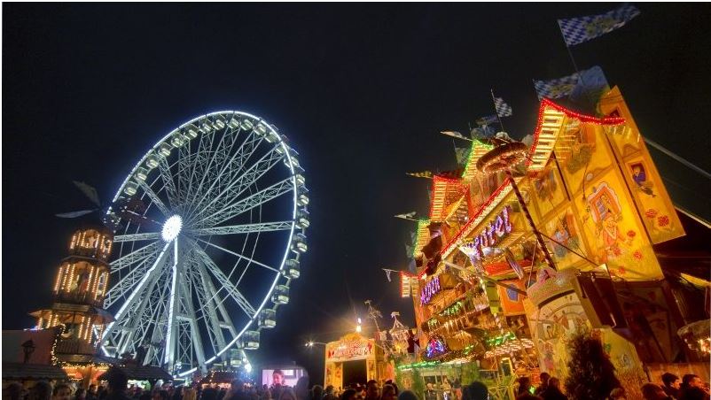 I migliori mercatini di Natale nel mondo Ruota panoramica del mercartino di Natale di Hyde Park