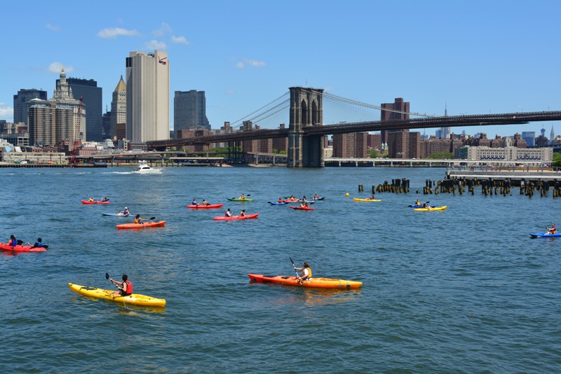 12 Cose da fare gratis a New York Kayak Hudson America