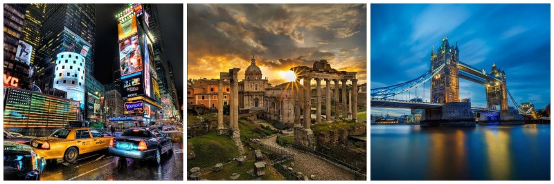 7 Profili Instagram da seguire se ami viaggiare Collage di foto di viaggio dal profilo instagram di kenkaminesky