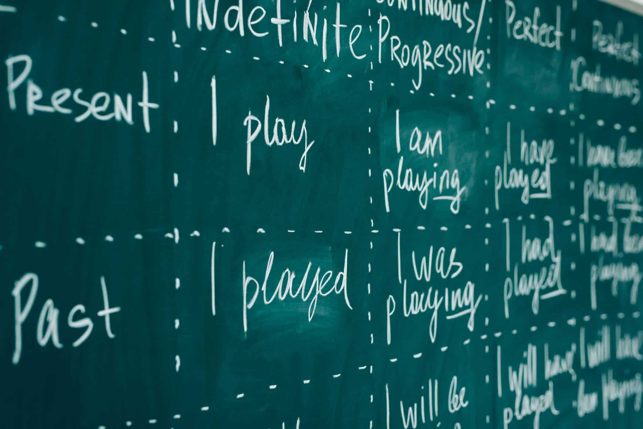 Qual è il numero massimo di lingue che si può imparare? lavagna-lezione-inglese