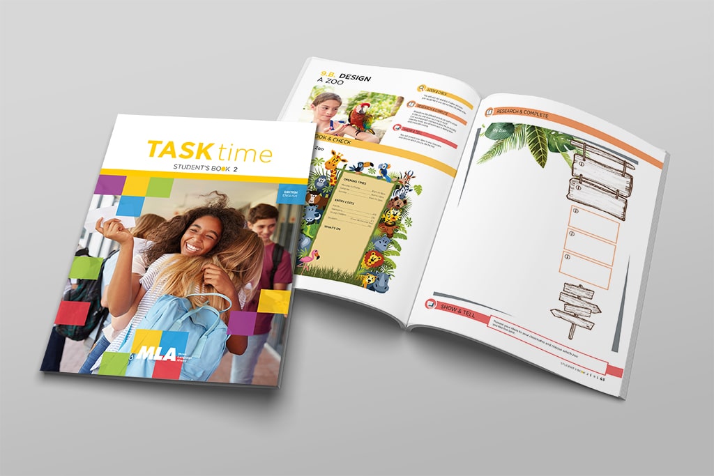 TASK TIME: i nuovi libri di testo pensati per gli studenti MLA libri di testo MLA Task Time