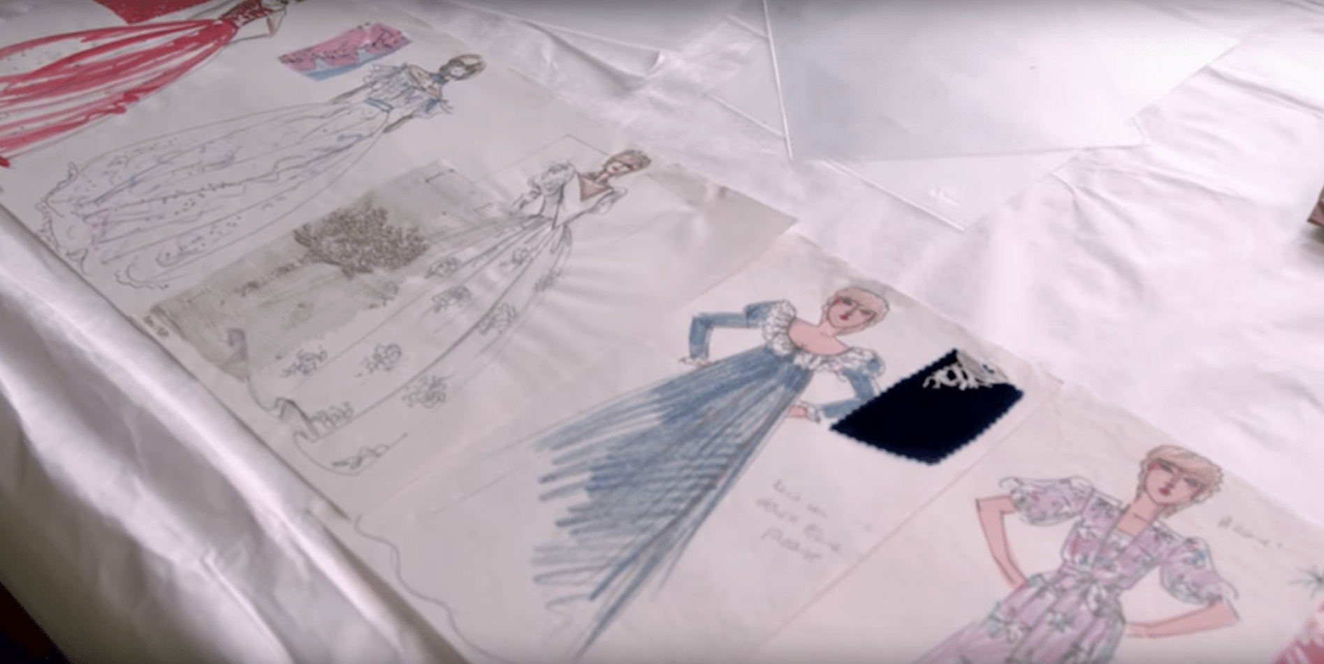 "Diana: her fashion story”, in mostra a Londra gli abiti della principessa Schizzetti abiti per la moda