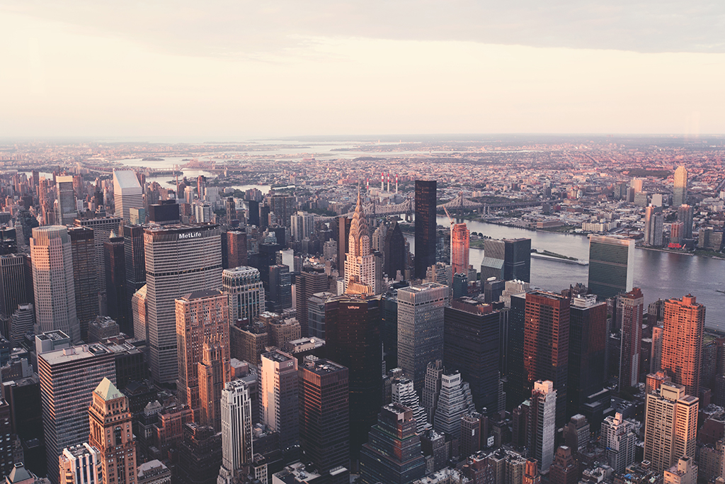 I migliori luoghi dove trasferirsi skyline di new york