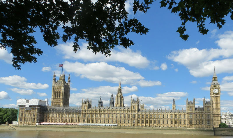 Cerimonie e tradizioni della Gran Bretagna reale Skyline di westminster