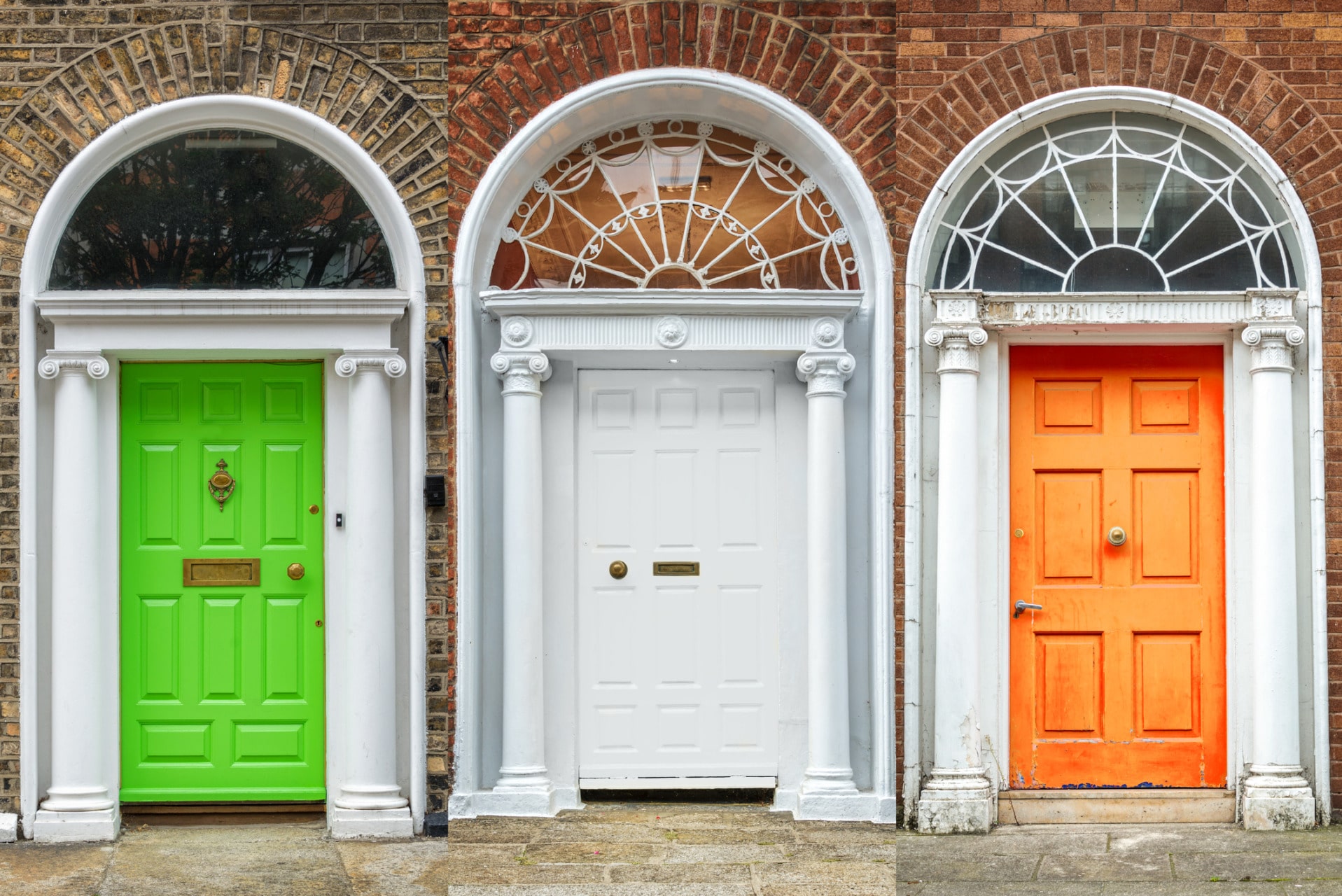 Le porte colorate di Dublino Le porte colorate di Dublino