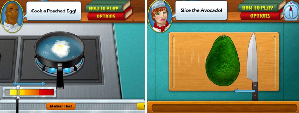 Natale in classe: usare le ricette per una lezione di inglese Screenshot gioco cucina