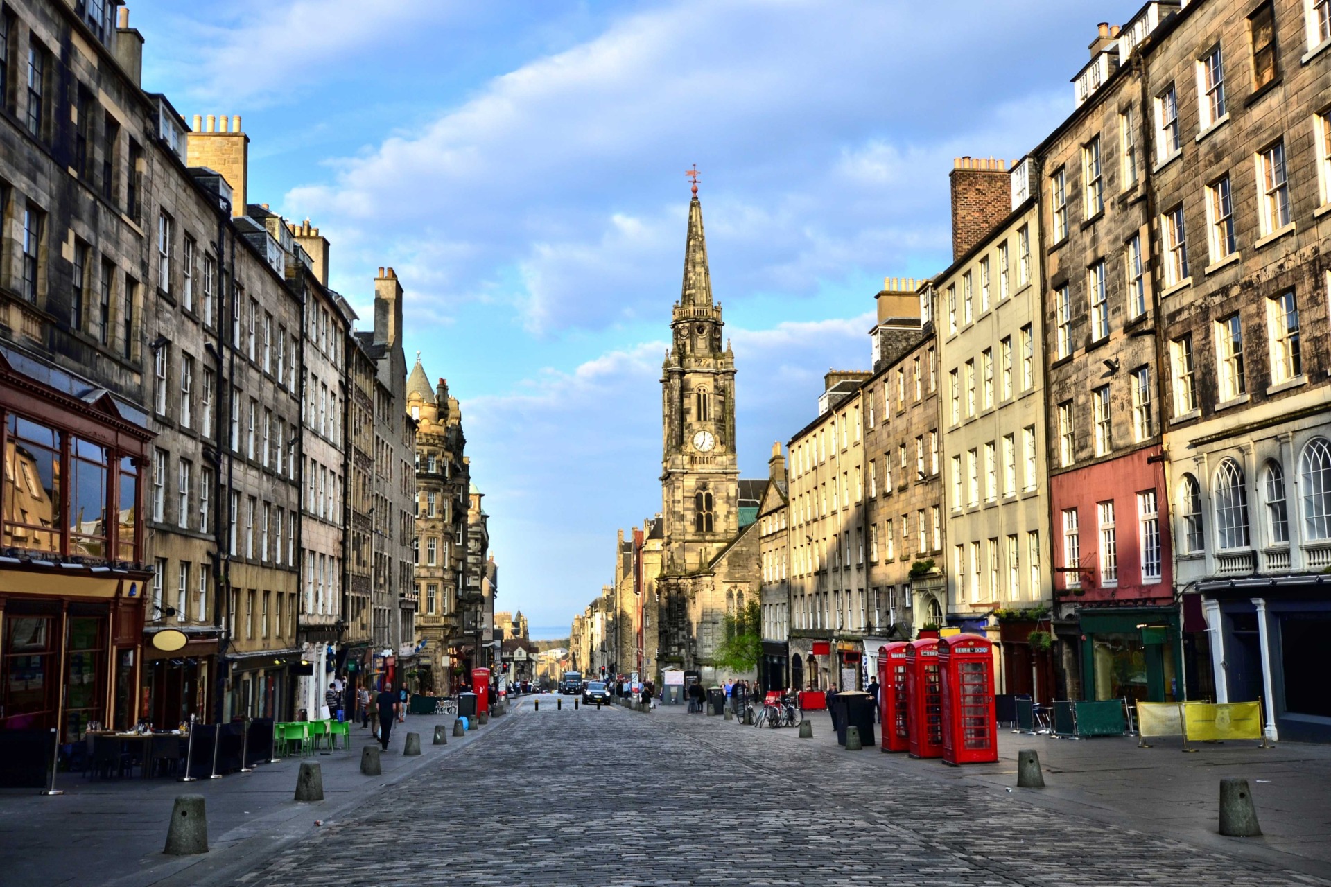 15 cose da fare gratis a Edimburgo Royal Miles città Scozia