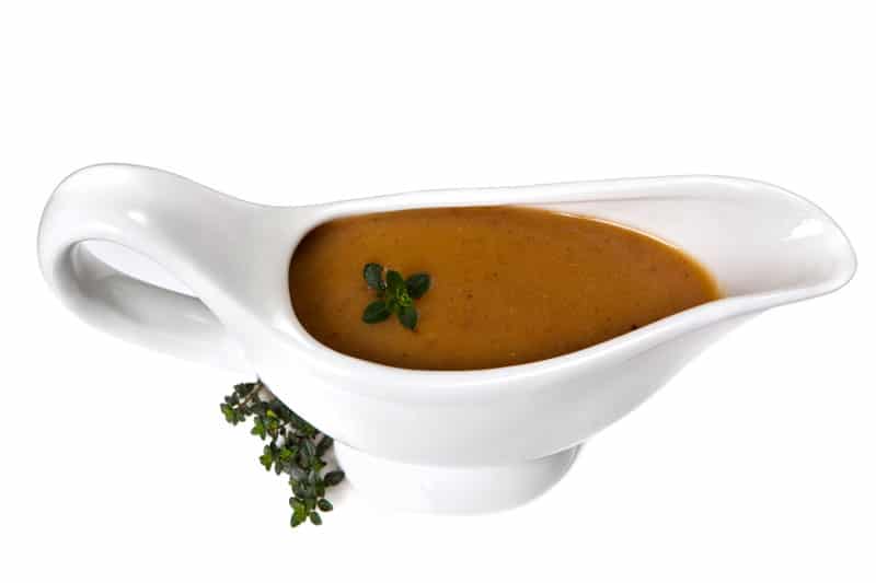 Piatti tipici della festa del ringraziamento La tipica salsa inglese