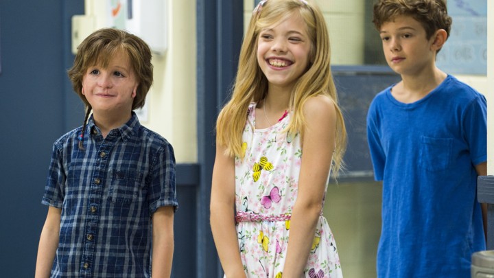 Wonder: una lezione sul bullismo e l'inclusione scolastica From L to R: Jacob Tremblay as "Auggie," Elle McKinnon as "Charlotte" and Noah Jupe as "Jack Will" in WONDER.