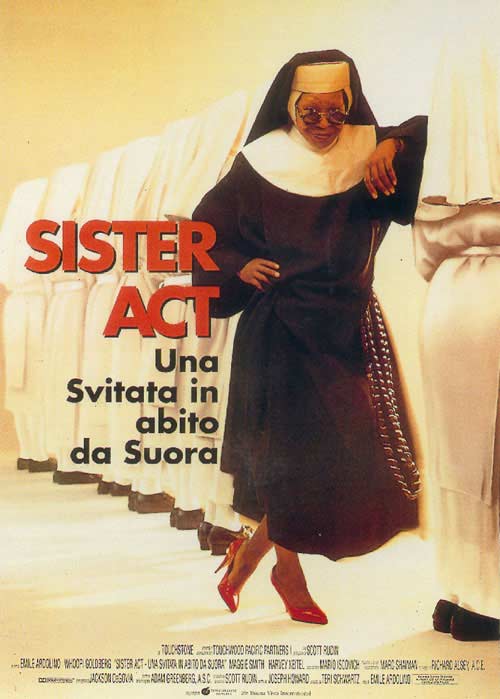 Girare l'America con i film Locandina del film Sister Act