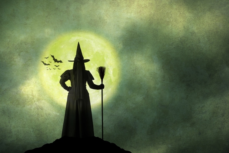 7 Simboli e superstizioni di Halloween Strega malvagia
