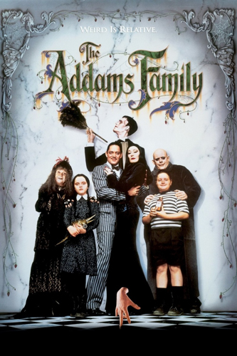 Halloween: i film da vedere in inglese Loncandina del film la famiglia Addams