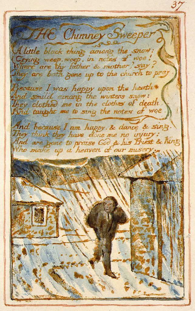 William Blake: una lezione tra arte e poesia the-chimney-sweeper