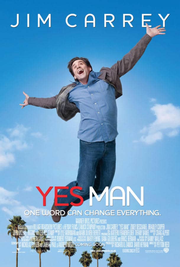 Girare l'America con i film Locandina del film Yes Man