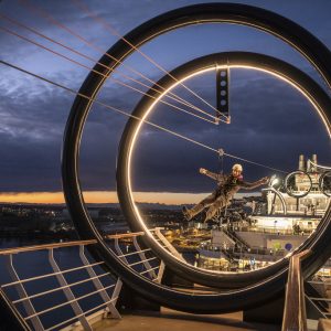 MSC Seaside, Zip line